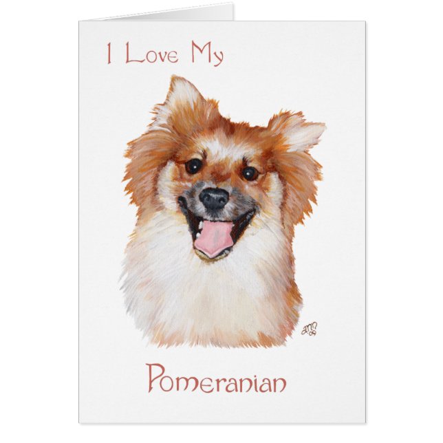 Cartão Pomerânia (Frente)
