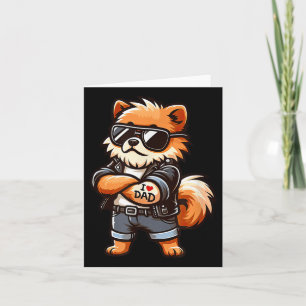 Cartão Pomeraniano Eu Adoro Tatuagem De Cachorro Engraçad