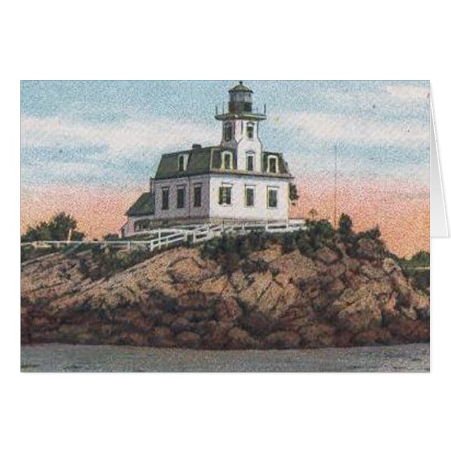 Cartão Pomham balança o farol (Frente Horizontal)