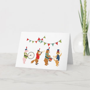 Cartão Pomp e Circunstância Parada Animal