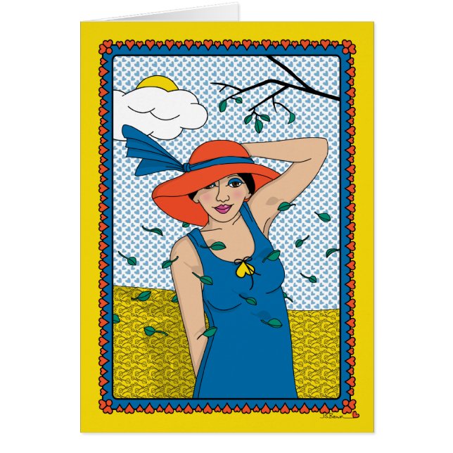 Cartão Ponderar A Placa Storm_B_Greeting (Frente)