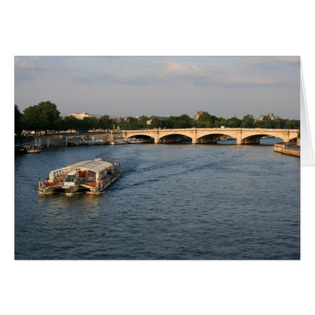 Cartão Pont de la Concorde (Frente Horizontal)