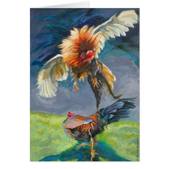 Cartão Pontapé alto (Frente)