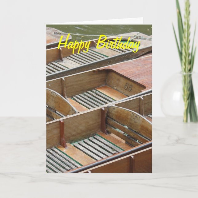 Cartão Pontapés, feliz aniversario (Frente)