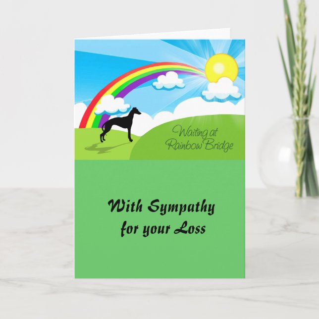 Cartão Ponte arco-íris (Frente)