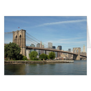 Cartão Ponte Brooklyn