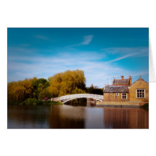 Cartão Ponte chinesa em Godmanchester