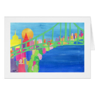 Cartão Ponte de Brooklyn