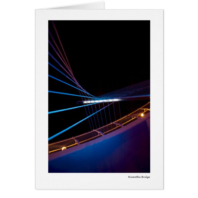 Cartão Ponte de Hiawatha (Frente)