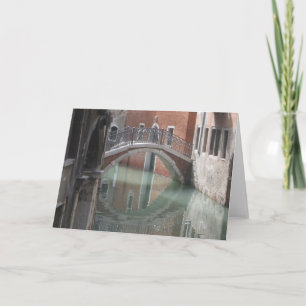 Cartão Ponte de Veneza - notecard