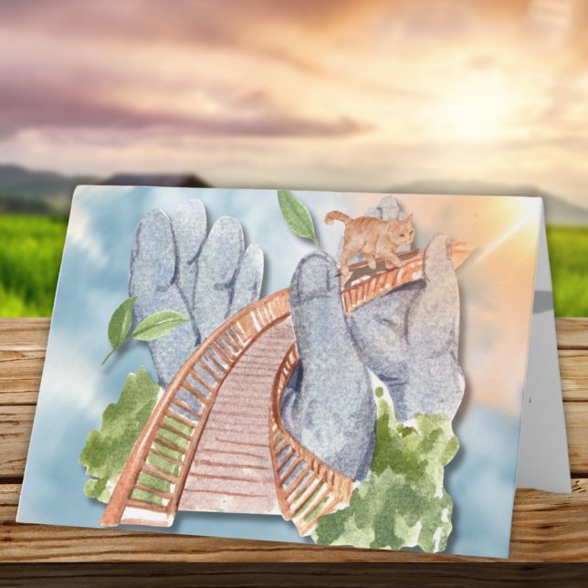 Cartão Ponte do Amor Simpatia Pet (Criador carregado)