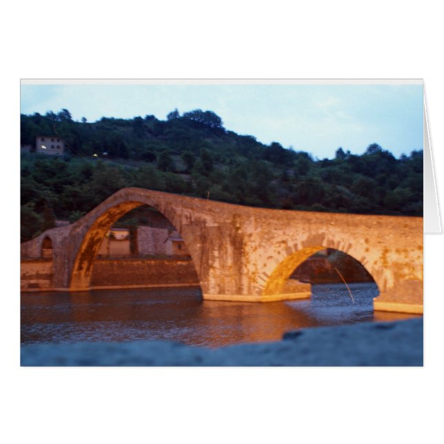 Cartão Ponte do Diabo (Frente horizontal)