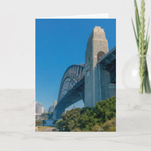 Cartão Ponte Harbour de Sydney Antiga