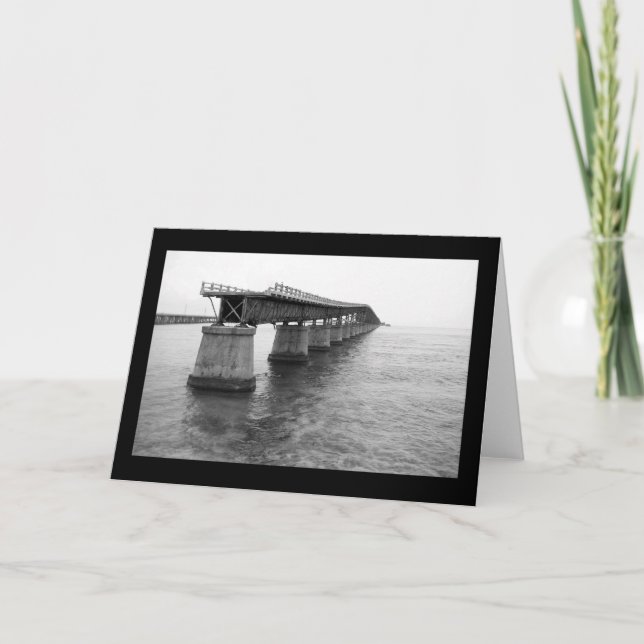 Cartão Ponte para o nada (Frente)