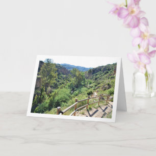 Cartão Ponte Ruta del Agua em Chelva, Valência, Espanha