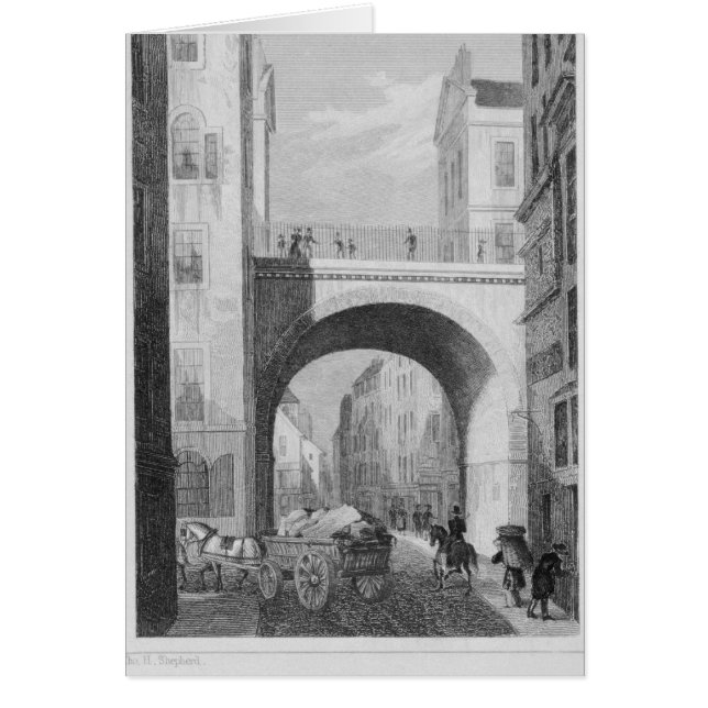 Cartão Ponte Sul do Cowgate (Frente)