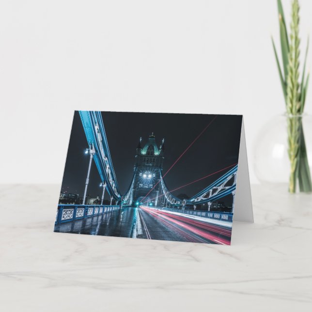 Cartão Ponte Torre de Londres (Frente)