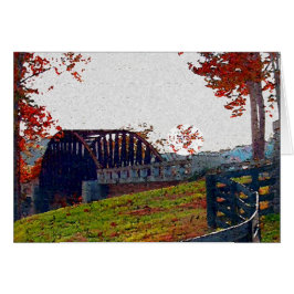 Cartão Pontes De Reflexão