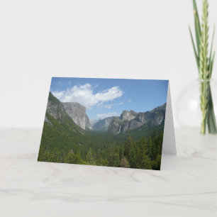 Cartão Ponto da Inspiração no Parque Nacional de Yosemite