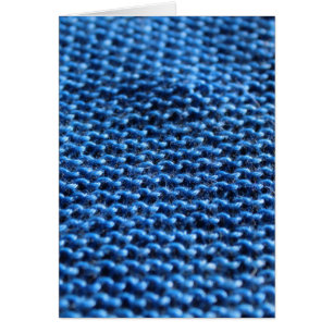 Cartão Ponto de liga no azul