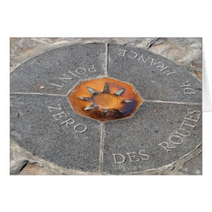 Cartão Ponto zero, Paris