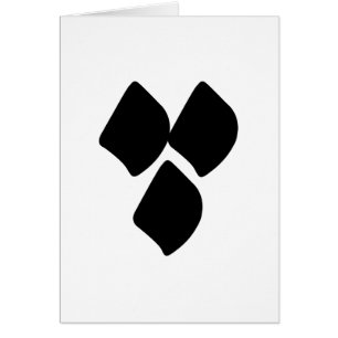 Cartão Pontos do amor - preto