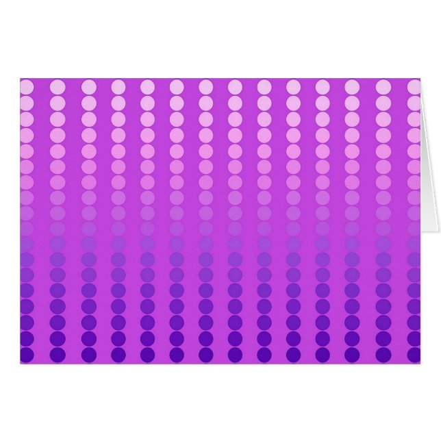 Cartão Pontos satíricos - violeta e orquídea (Frente horizontal)
