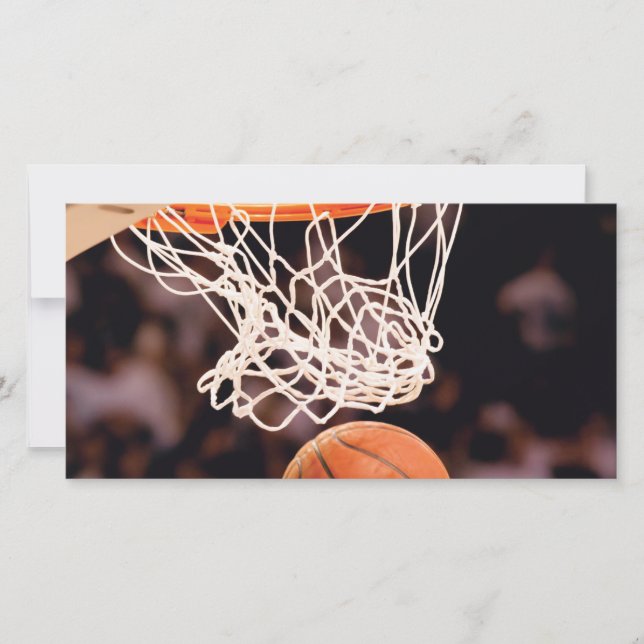 Cartão Pontuação de Basquetebol (Frente)