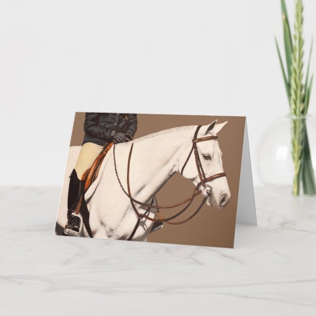 Cartão Pony Hunter Greeting Card (Frente)