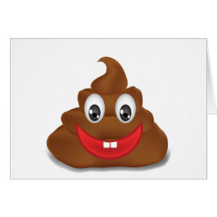 Cartão poo emojis