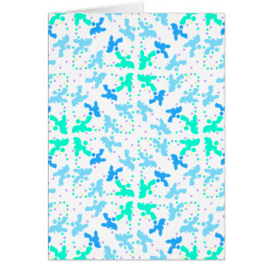 Cartão Poodle blue point