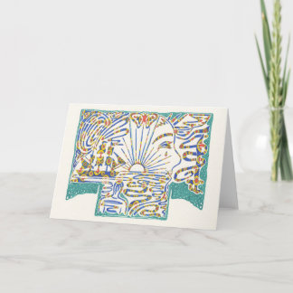 Cartão "Poor Butterfly, Waiting" Notecard