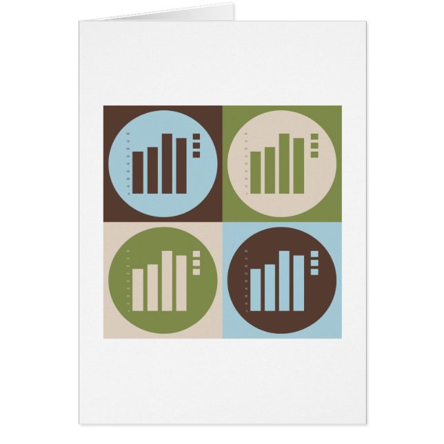 Cartão Pop art Actuarials (Frente)