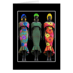 Cartão Pop de Art Africano