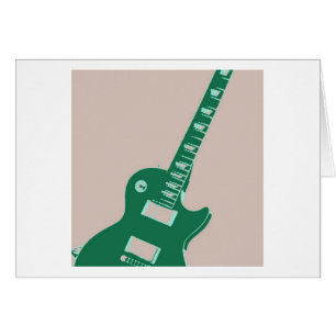 Cartão Pop de Violão Elétrico