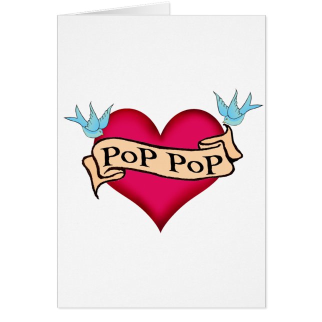 Cartão Pop do pop - t-shirt & presentes feitos sob (Frente)
