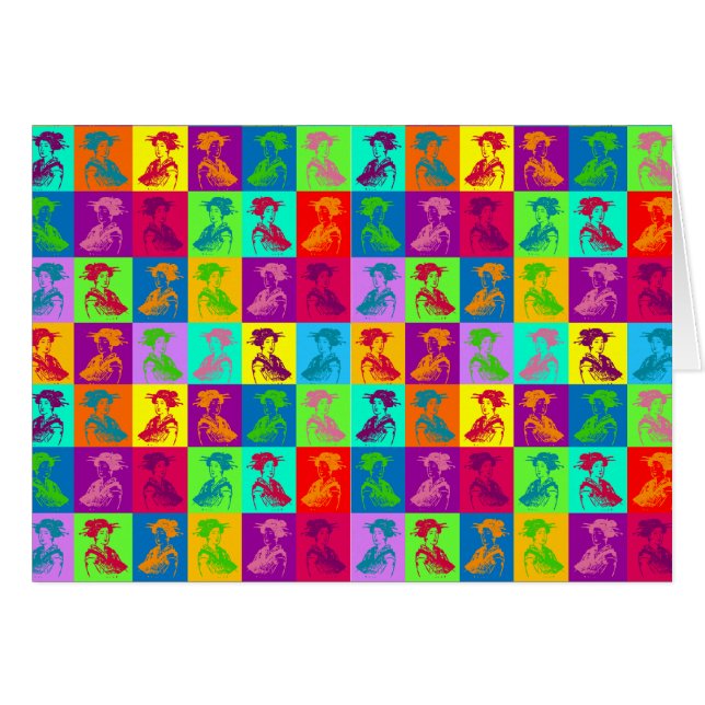 Cartão Pop Geishas (Frente Horizontal)