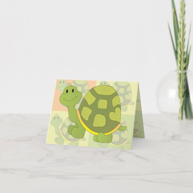 Cartão Pop Turtle! (Frente)