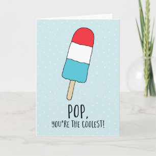 Cartão Pop You're The Coolest   Father's Day Card