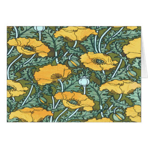Cartão Poppy Amarelo