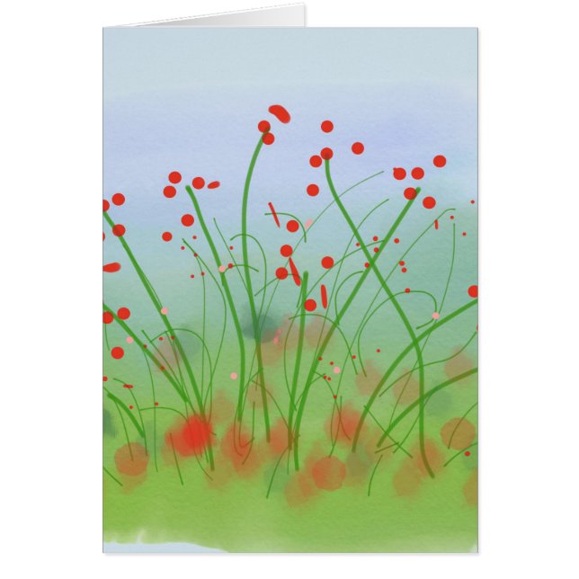 Cartão Poppyfield (Frente)