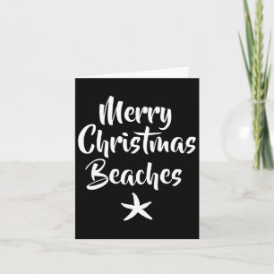 Cartão Populares Engraçados Felizes Praias de Natal