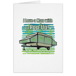 Cartão PopUp de acampamento