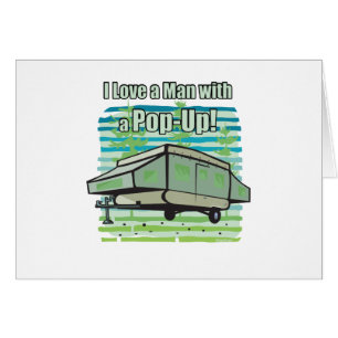 Cartão PopUp de acampamento