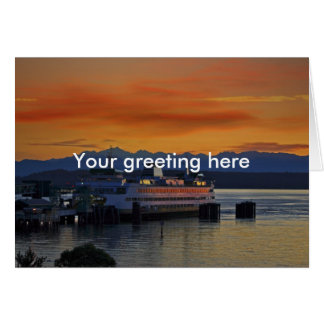 Cartão Por do sol
