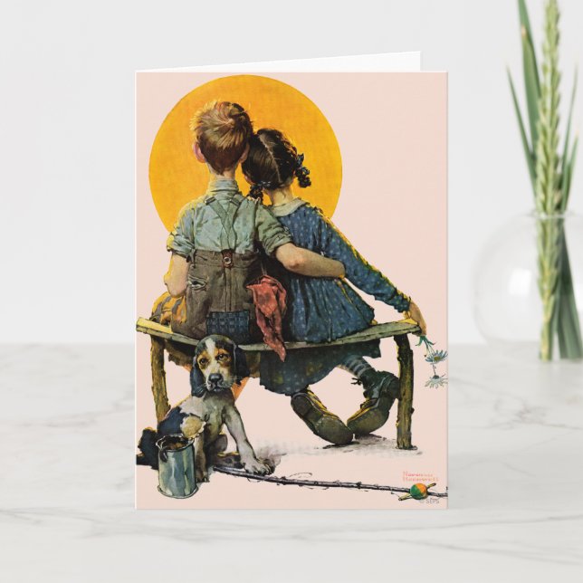 Cartão Por do sol (Frente)