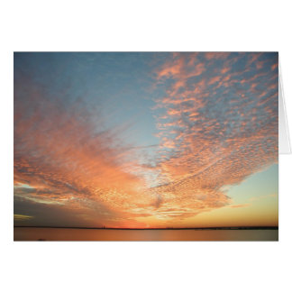 Cartão Por do sol de Rockwall Texas