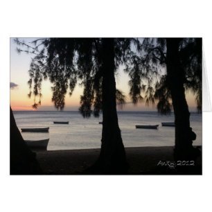 Cartão Por do sol em Albion