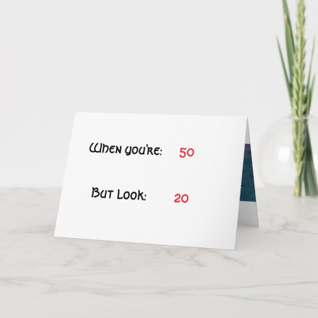 Cartão Por favor, é o meu aniversário (Frente)