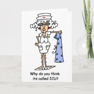 Cartão Por que você o pensa chamou ICU?